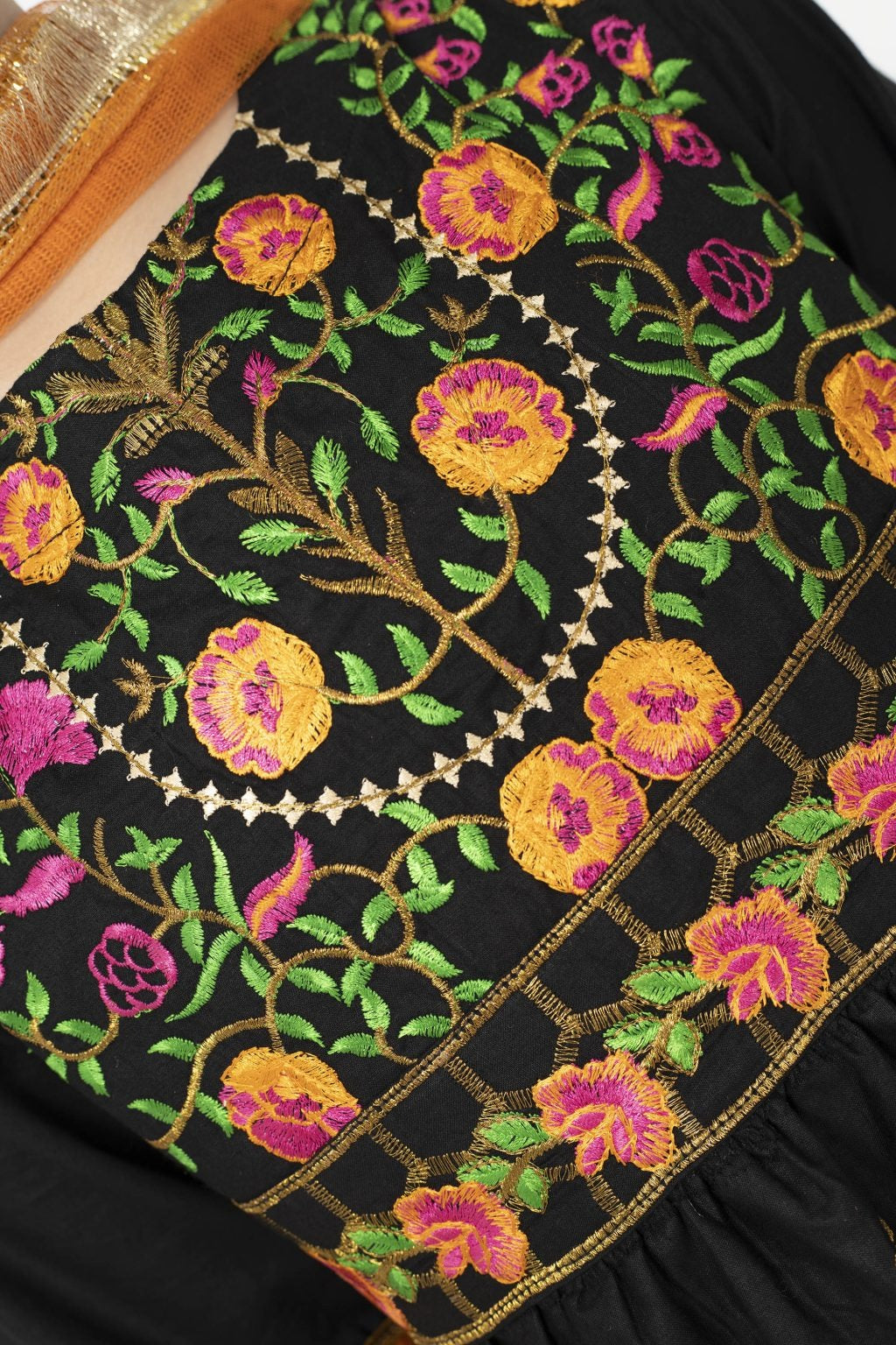 Black - Girl's Dress