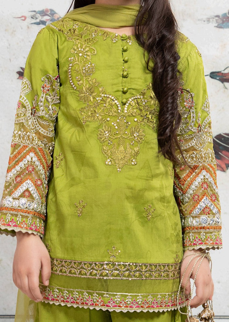 Green - Girl's Dress