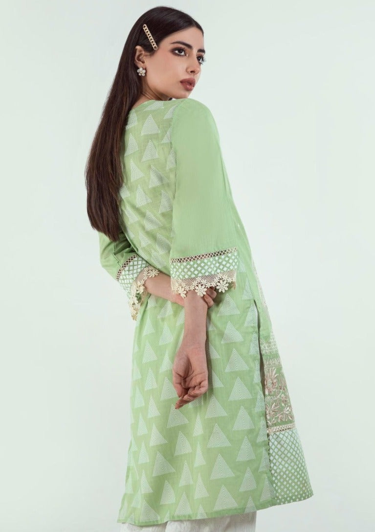 Green : Women's Kurta