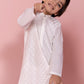 White - Boy's Kurta & Shalwar