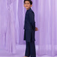 Blue : Boys Kurta Shalwar and waistcoat