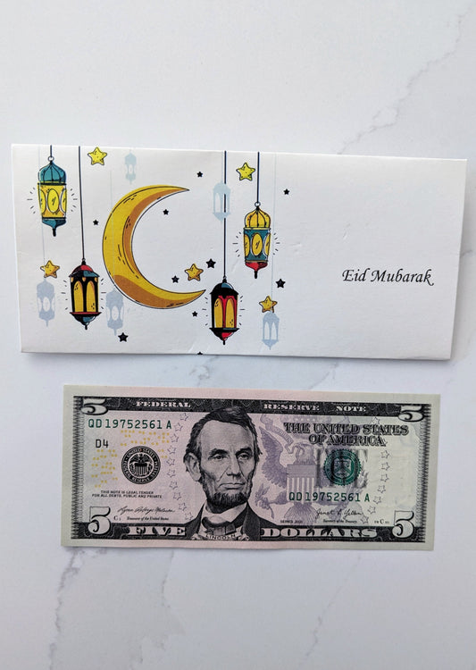 6x Eid Money Envelopes