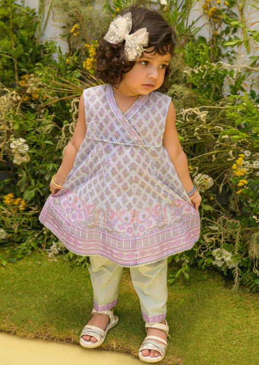 Grey - Infant Girl's Dress