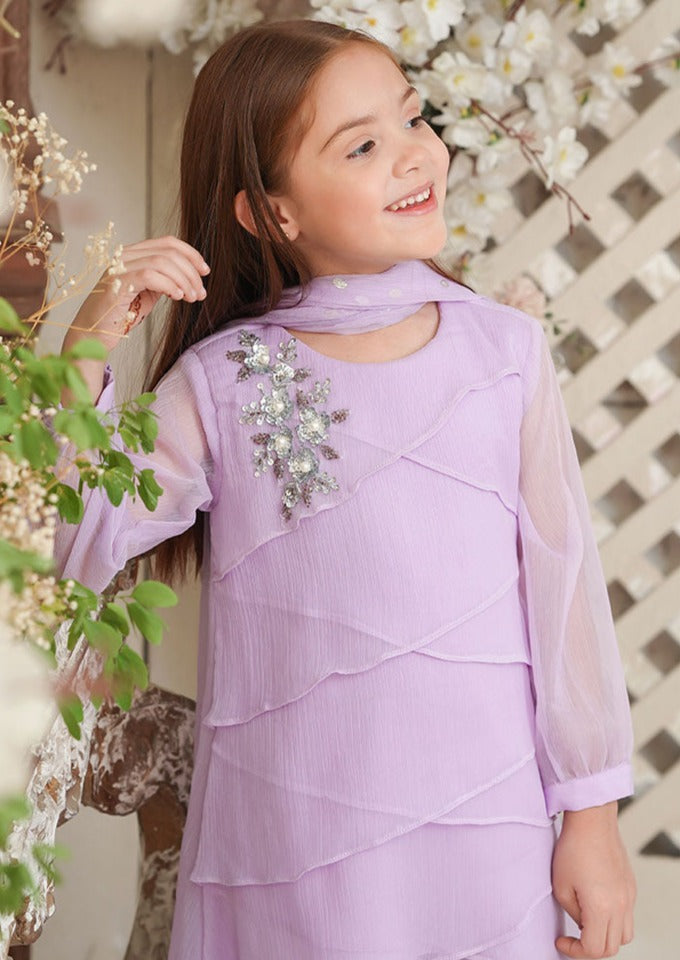 Lavender - Girl's Dress