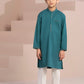 Teal - Boy's Kurta & Shalwar