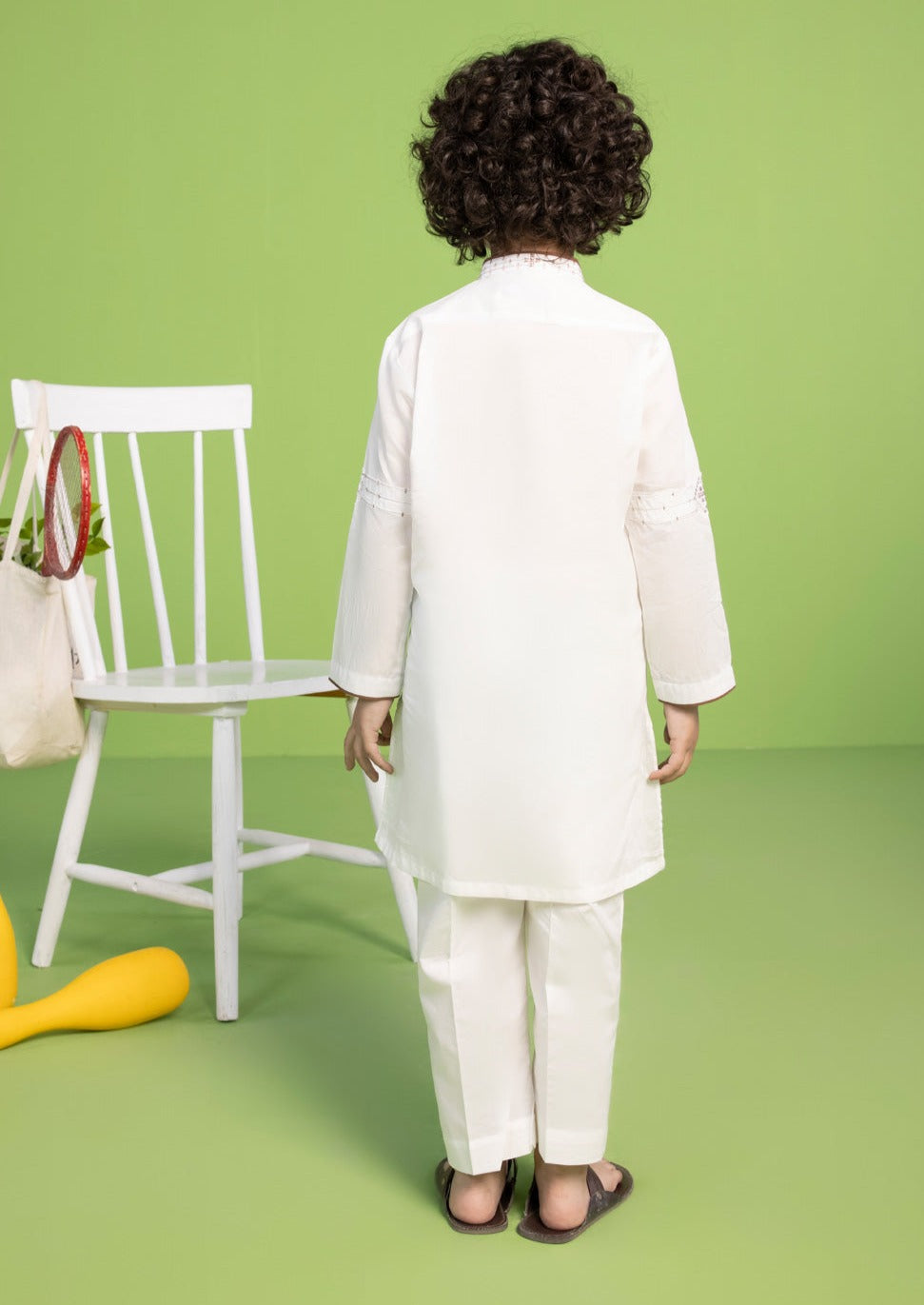White - Boy's Kameez Shalwar