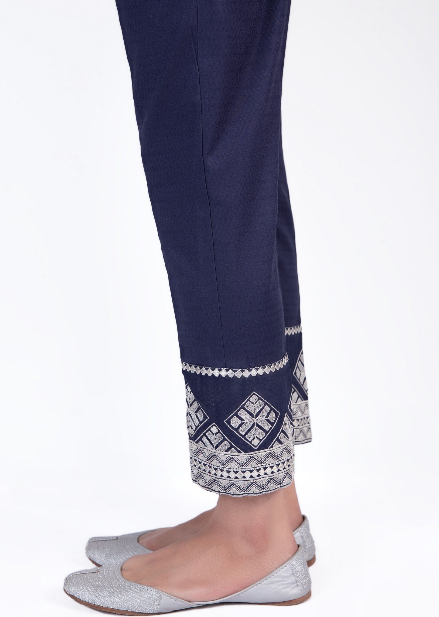 Navy Blue - Cotton Pants