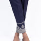 Navy Blue - Cotton Pants