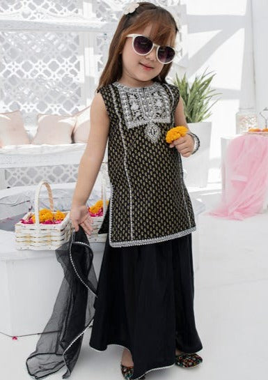 Black - Infant Girl's Dress