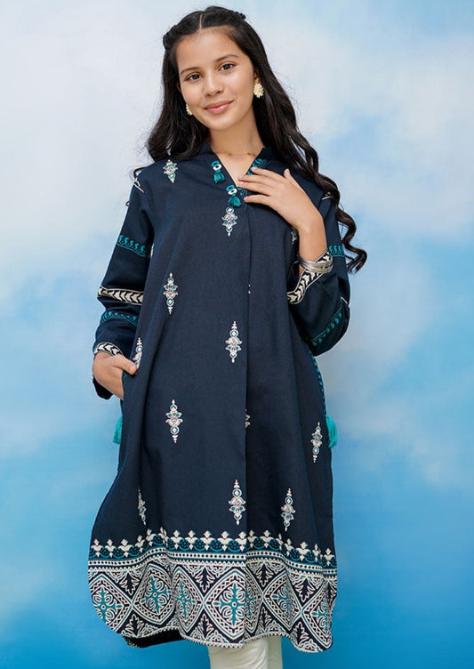 Blue - Girl's Kurta
