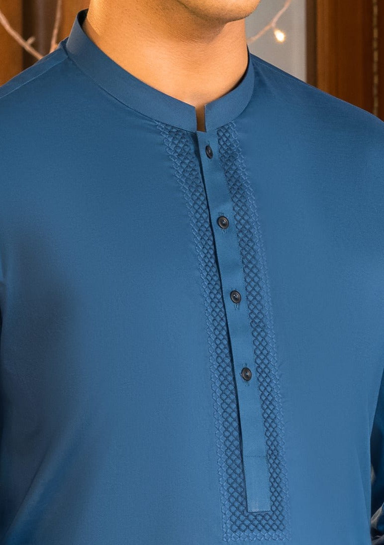 Teal Blue - Teen Boys Kurta