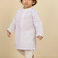 White - Infant Boy's Kameez & Shalwar
