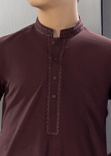 Mauve - Boys Kameez Shalwar