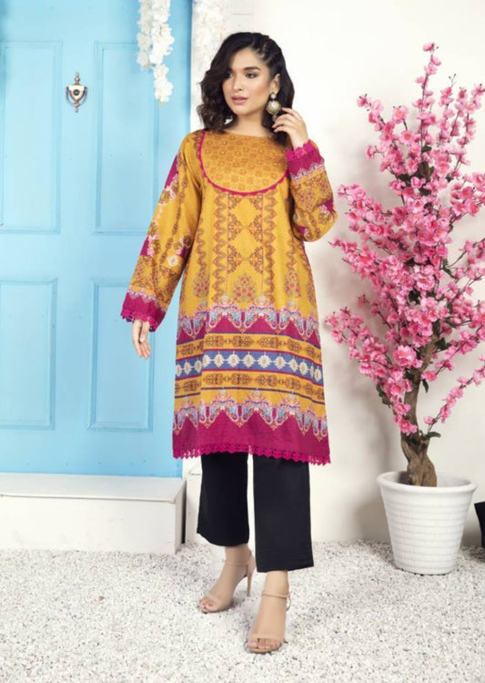 Multicolor Kurta (Top-only)