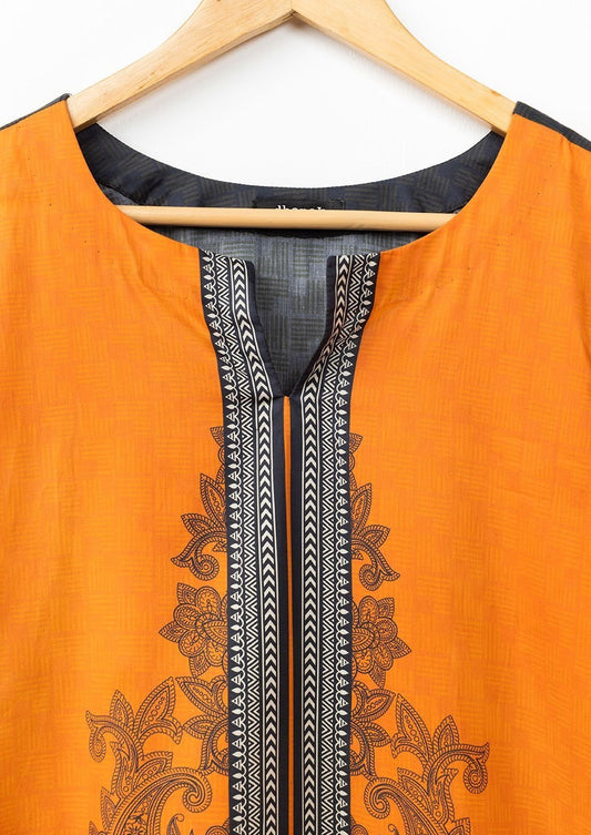 Orange : Embellished Kurta (Shirt only)