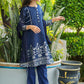 Navy Blue - Girl's Dress