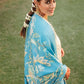 Light Brown & Blue - Women's Dress