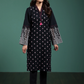 Black : Embroidered Kurta