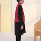 Boys Embroidered Kurta Shalwar and waistcoat :Black