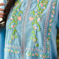 Light Blue - Girl's Gharara Dress