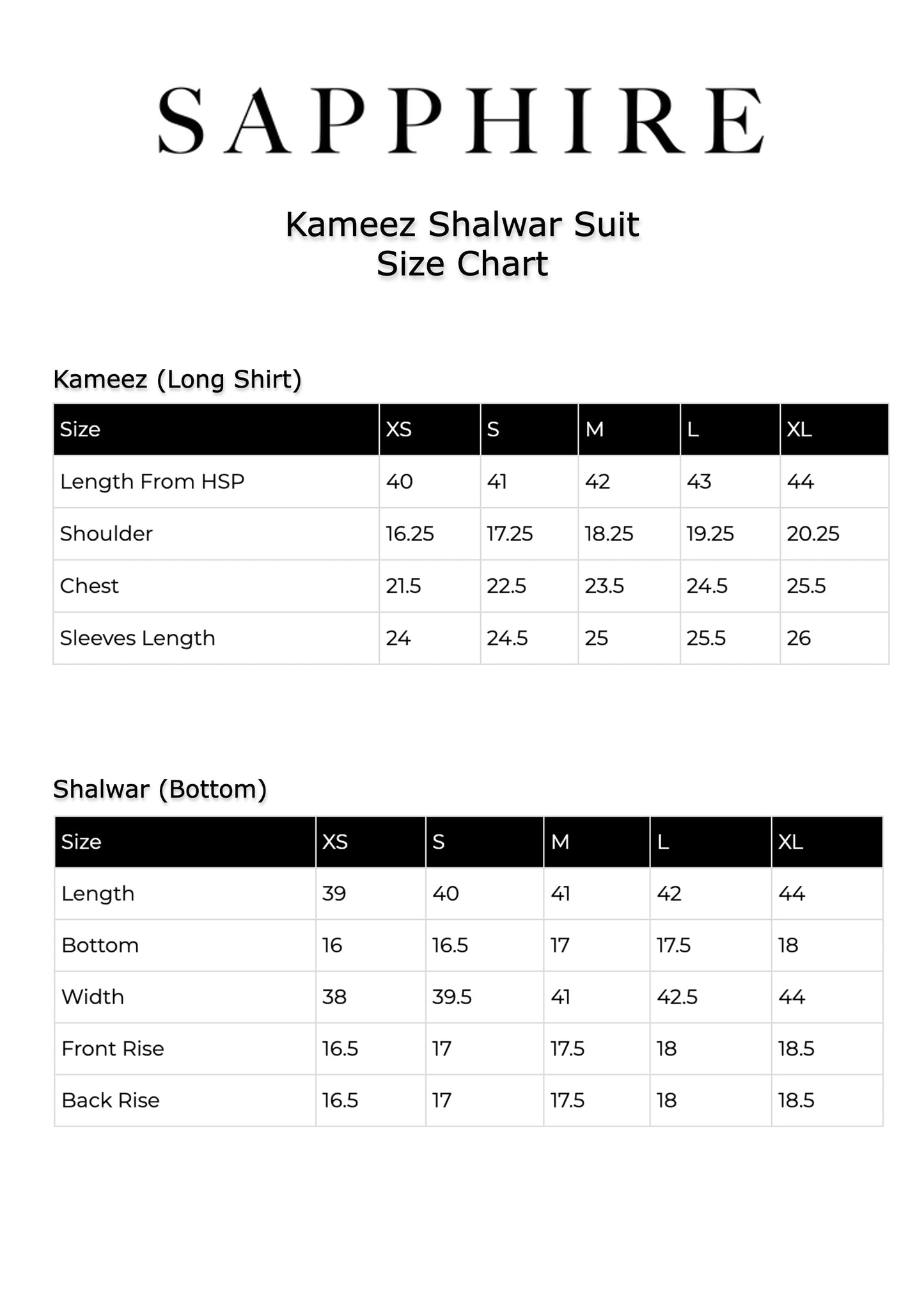 Black - Men's Kameez Shalwar