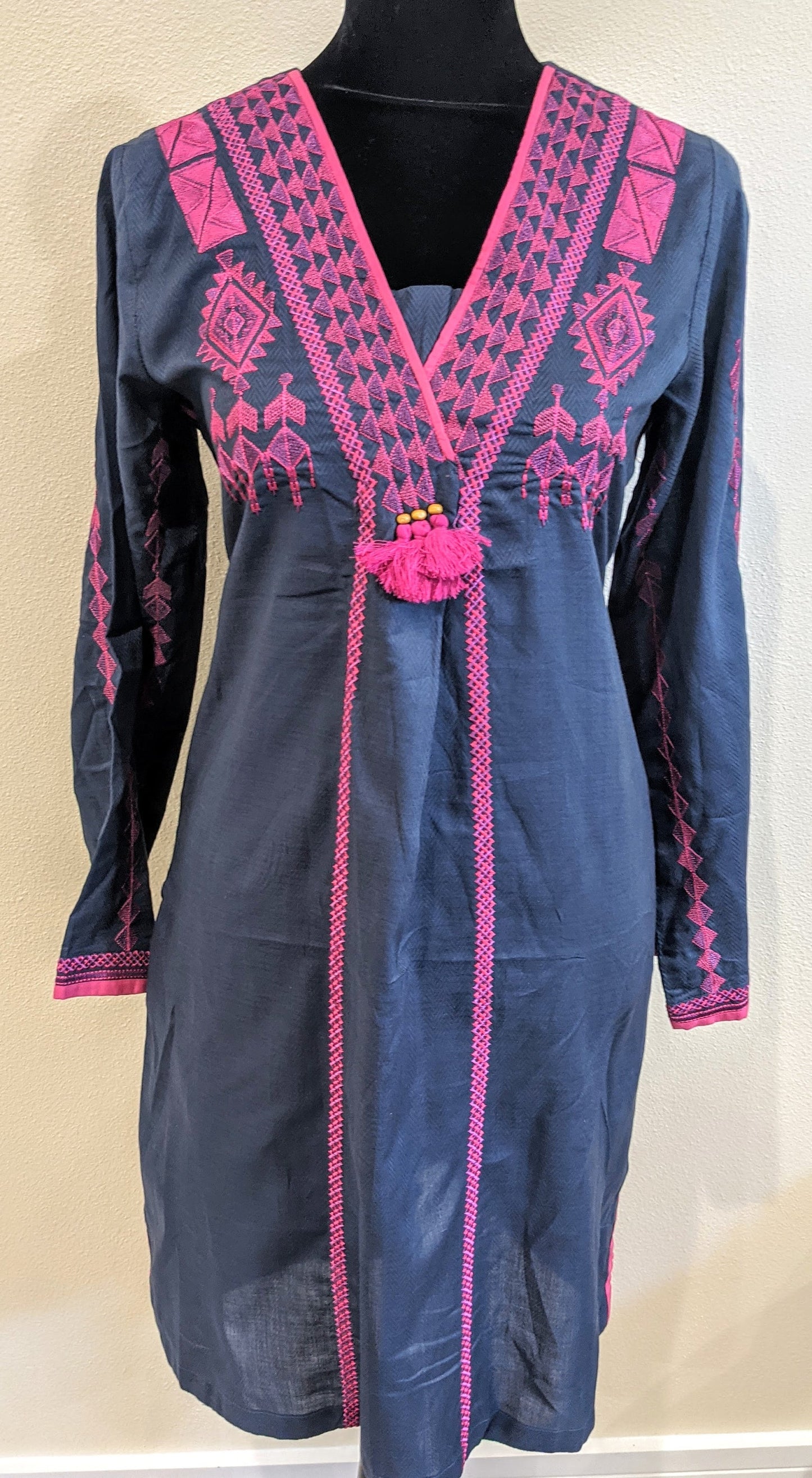 Blue:  Women's Kurta (Shirt only)