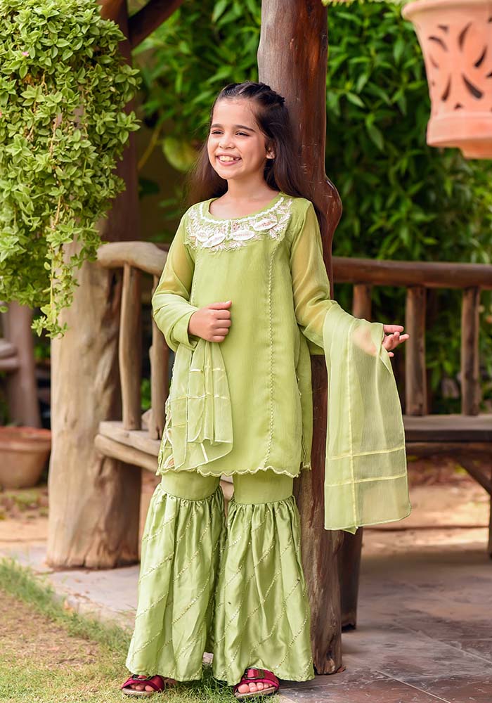 Parrot Green - Women's Dress